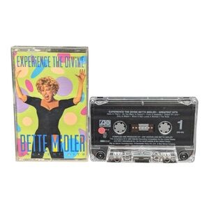 Bette Midler Experience the‎ Divine Atlantic Pop Rock Cassette Tape Album Great